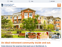 Tablet Screenshot of covenantnorthbrook.org